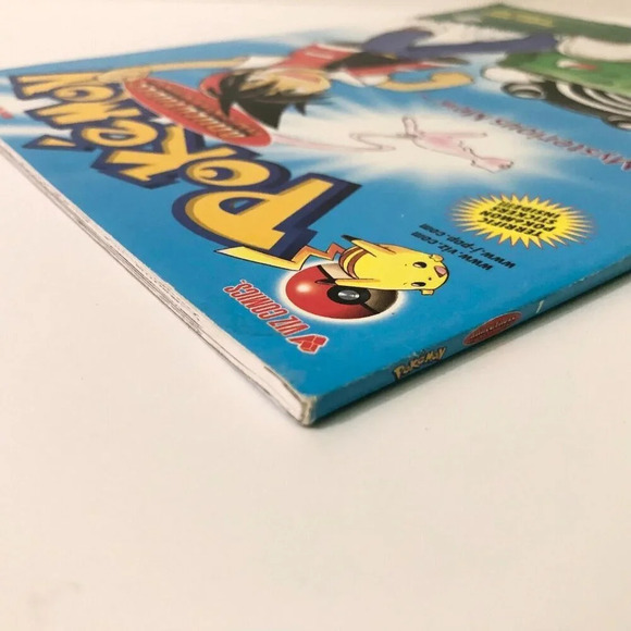 Vintage 1999 Pokemon Adventures Mysterious Mew Book Hidenori - Picture 6 of 16